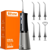 Bitvae - Irrigador dental de agua para dientes, púas de limpieza de...