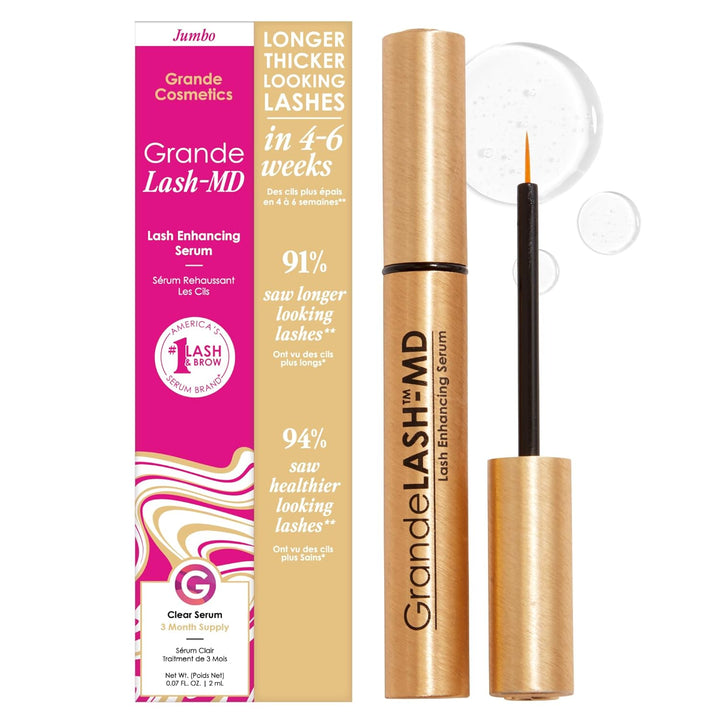 Grande Cosmetics GrandeLASH-MD Suero Potenciador de Pestañas - Fórm...