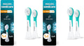 Philips Sonicare Cabezales de cepillo de dientes eléctricos de repuesto genuino HX6032, Niños 3+