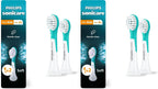 Philips Sonicare Cabezales de cepillo de dientes eléctricos de repuesto genuino HX6032, Niños 3+