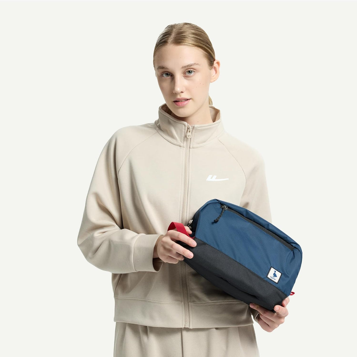 Neceser de viaje 8L, cubo de embalaje grande con compartimiento húmedo y seco de TPU impermeable