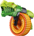Pistola de juguete con 120 balas de espuma, tambor giratorio de 40 dardos, juego de disparos de pistola de dardos de espuma para actividades en interiores y exteriores, juguetes de dinosaurio, regalos de cumpleaños de Navidad para niños, adolescentes