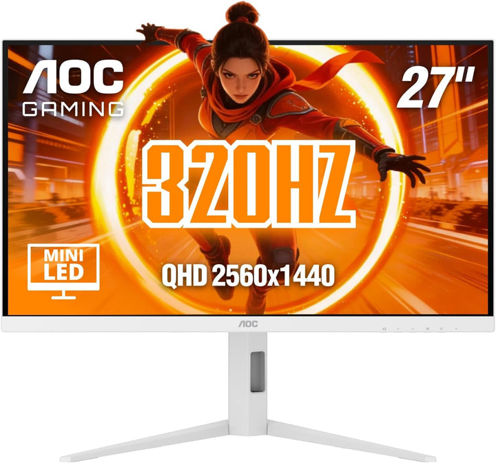 AOC Monitor para juegos Mini-LED de 27 pulgadas, QHD 2560×1440, 320...