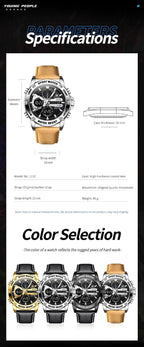 OLEVS Relojes para Hombre Moda Fecha Regalo Cronógrafo Reloj para Hombre Gran Negocio Digital Calendario Resistente al Agua Reloj de Muñeca para Hombre