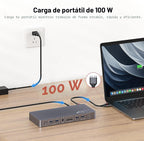 Estación de acoplamiento para conmutador KVM de acceso AV
