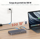 Estación de acoplamiento para conmutador KVM de acceso AV para MacB...
