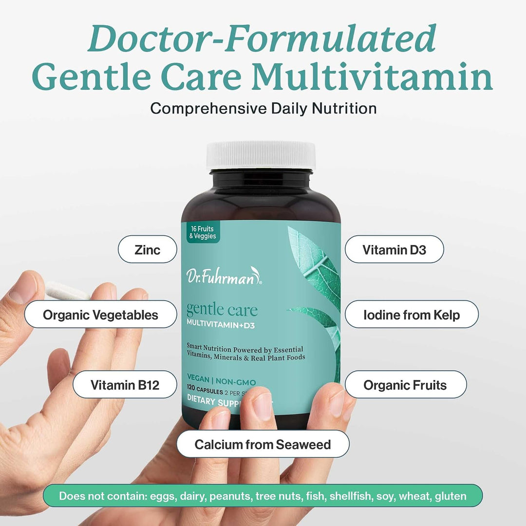 Dr. Fuhrman Multivitamínico de suministro de 2 meses para todos + v...