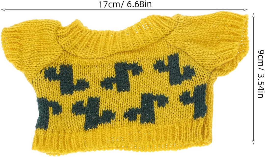 ifundom 2 piezas de ropa de muñeca de oso de dibujos