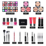 Wisnewth Kit de maquillaje todo en uno con estuche de almacenamient...