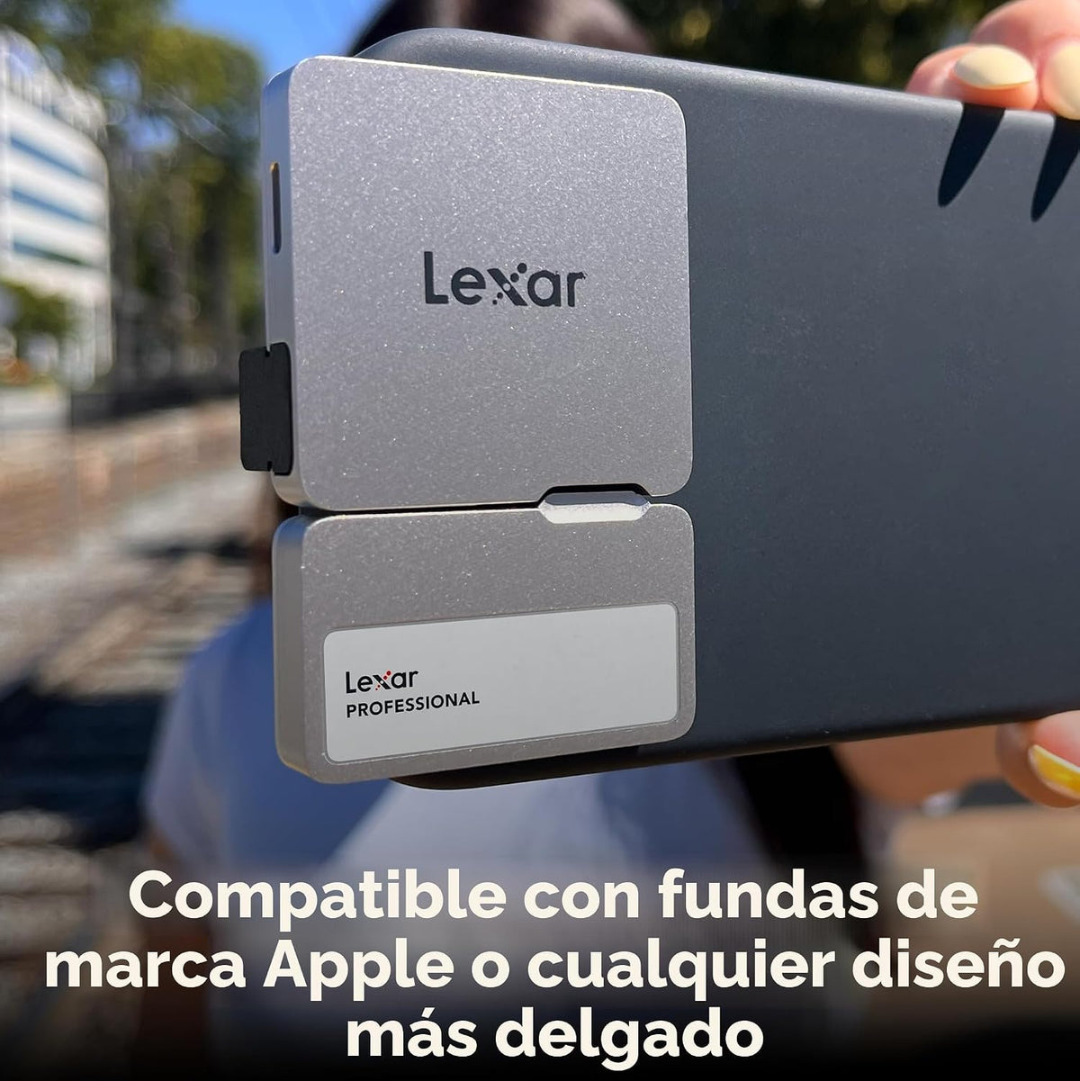 Lexar Go Hub portátil, cuatro puertos tipo C, USB 3.2 Gen 2, ultrac...