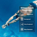 Relojes inteligentes militares para hombres, GPS y brújula integrados