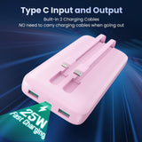 Cargador Portátil PowerBank 40,800mAh con Cables Integrados, Carga...