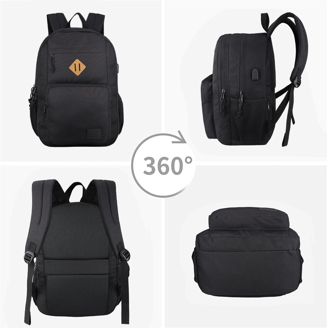 KEOFID Mochila para laptop, mochila de viaje para hombres y mujeres...