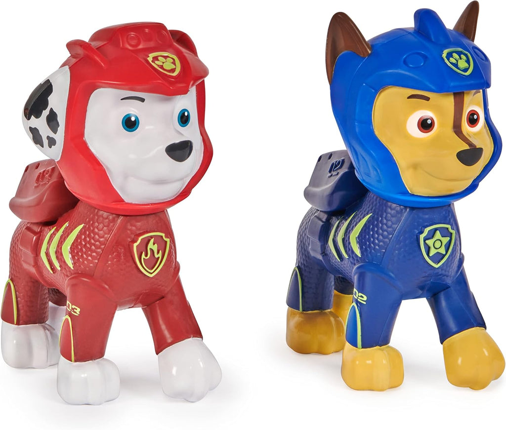SwimWays Paw Patrol - Figuras flotantes para piscina, paquete de 2 unidades