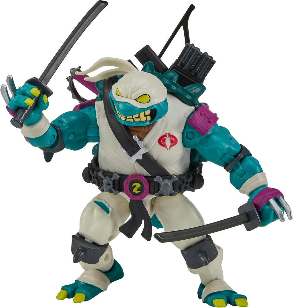 Teenage Mutant Ninja Tortugas x G.I. Joe: Storm Shadow x Slash
