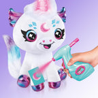 Canal Toys Unicornio cósmico con luz de aerógrafo. Decora, lava, repite. Personaliza tu propia felpa de arte en aerosol. Ilumina el cuerno de adivinos. A partir de 6 años