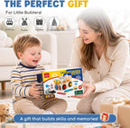 Lehoo Castle Montessori - Juego de herramientas para niños, juego de