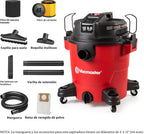 Vacmaster Aspiradora de 12 galones, 5.5 HP Pico de alta capacidad, húmeda/seca - VJH1211PF 1101