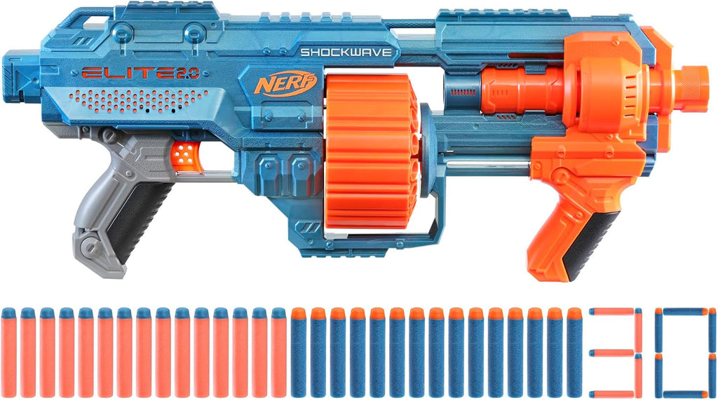 Nerf Elite 2.0 Shockwave RD-15 Dart Blaster