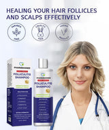 PHARMBANNER Champú antifúngico para foliculitis, dermatitis seborre...