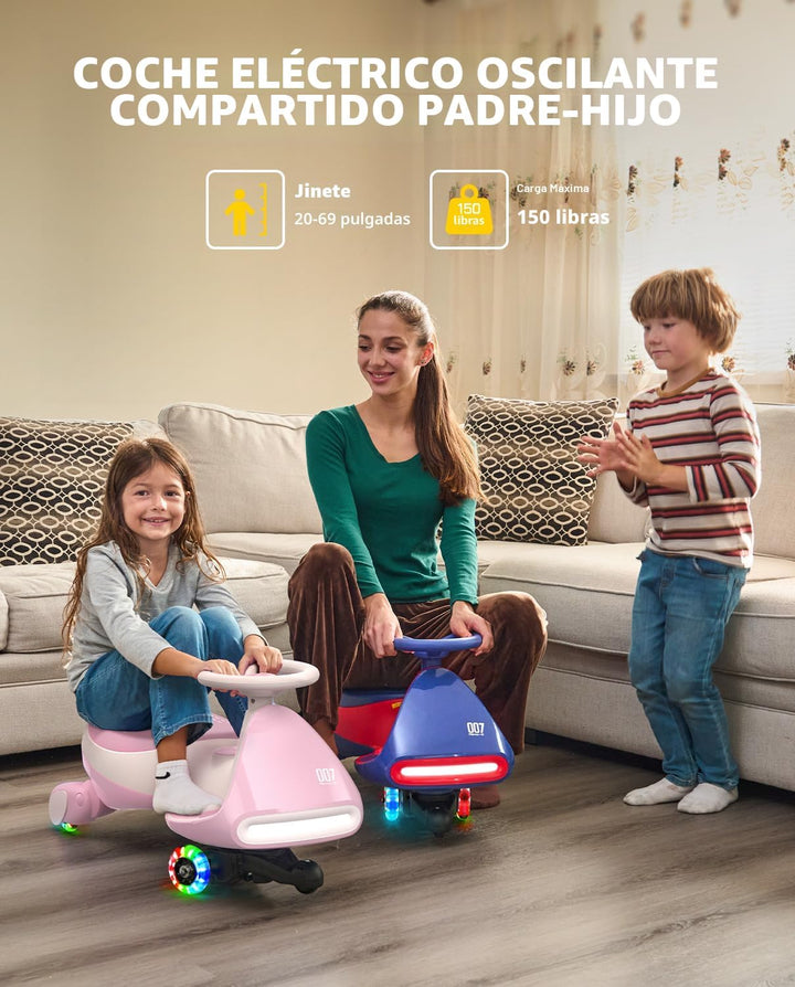 FanttikRide N7 Pro - Coche eléctrico Wiggle con batería recargable,...