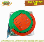 Nature Bound Kit de atrapa insectos – Juego de 20 piezas de exploración al aire libre para niños – educativo y divertido – captura y liberación segura de insectos con cubo, red, lupa y más – Gran regalo para jóvenes exploradores
