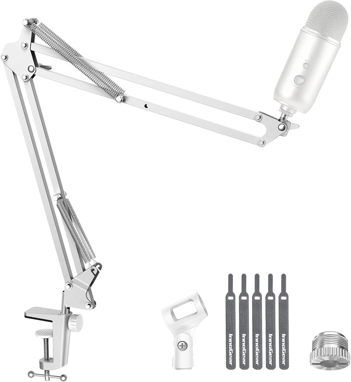 InnoGear Soporte de micrófono con brazo de brazo para Blue Yeti Hyp...