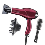 Secador de pelo Infiniti PRO CONAIR con difusor, motor AC profesion...