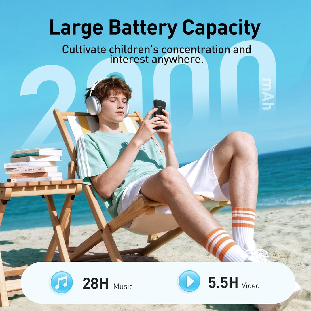 Reproductor MP3 AGPTEK de 80GB para niños con Bluetooth y WiFi, T07...