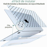DONGKE Funda para MacBook Air de 13 pulgadas (13.6 pulgadas), chip...
