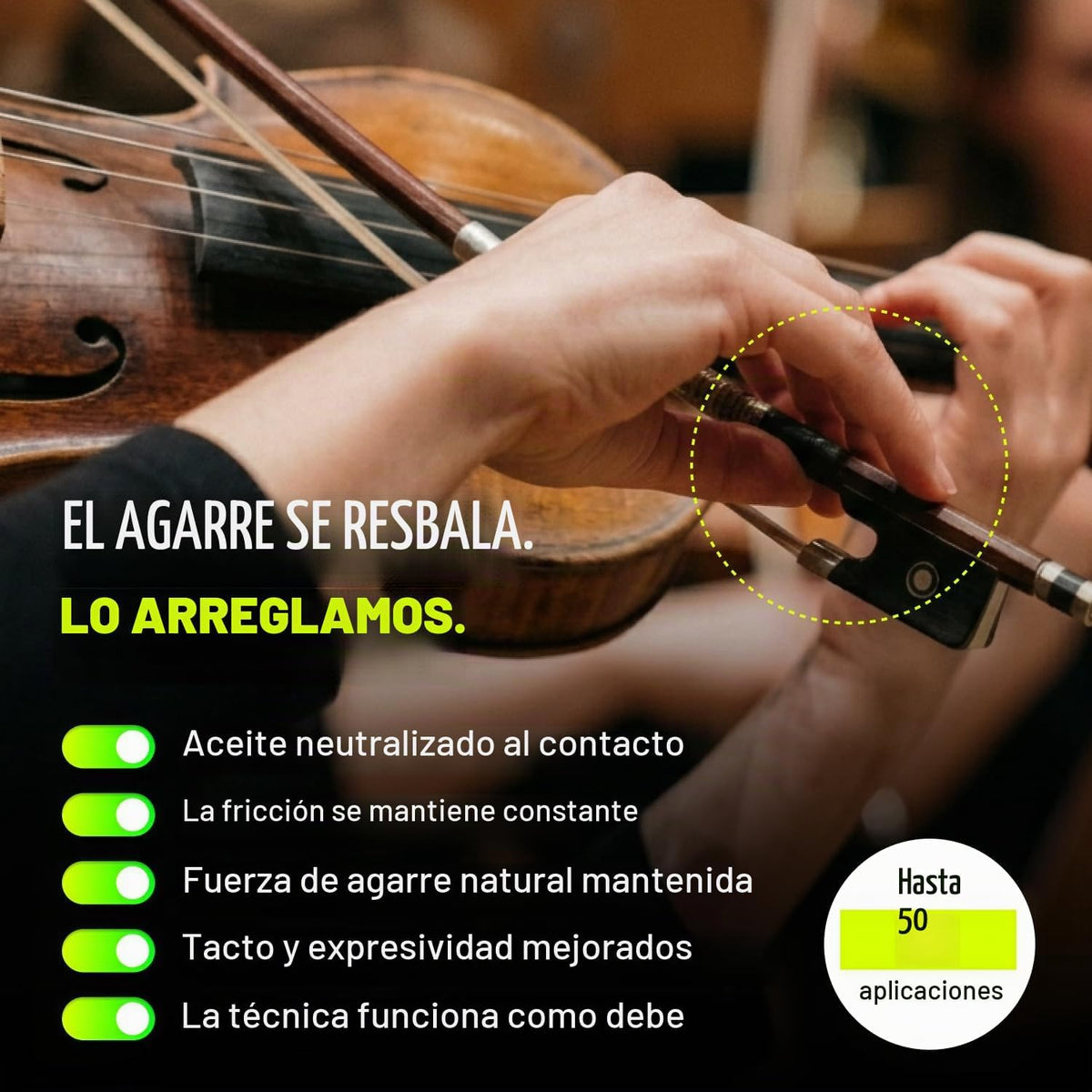 Chalkless Jamz Grip - Polvo para músicos, potenciador de agarre absorbente de aceite y alternativa de tiza de mano para baquetas, púas de guitarra, latón, probado en escenario para bateristas