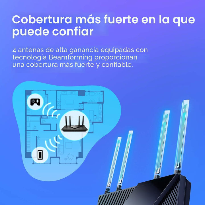 TP-Link Router AX1800 WiFi 6 (Archer AX21) \u2013 Internet inalámbr...