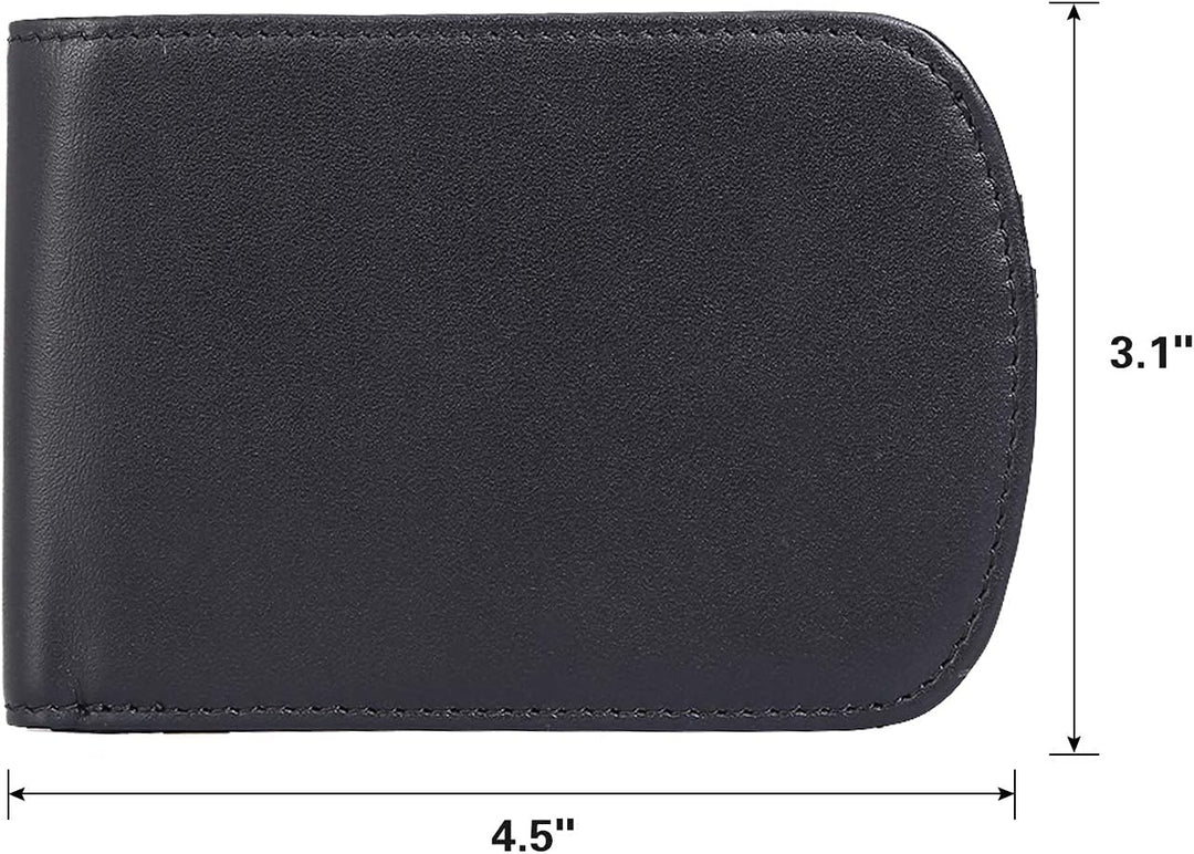 Cartera Polare delgada curva para bolsillo frontal con bloqueo RFID...