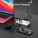 xiaobi, Bi-H07, hub USB de 4 puertos, alimentado