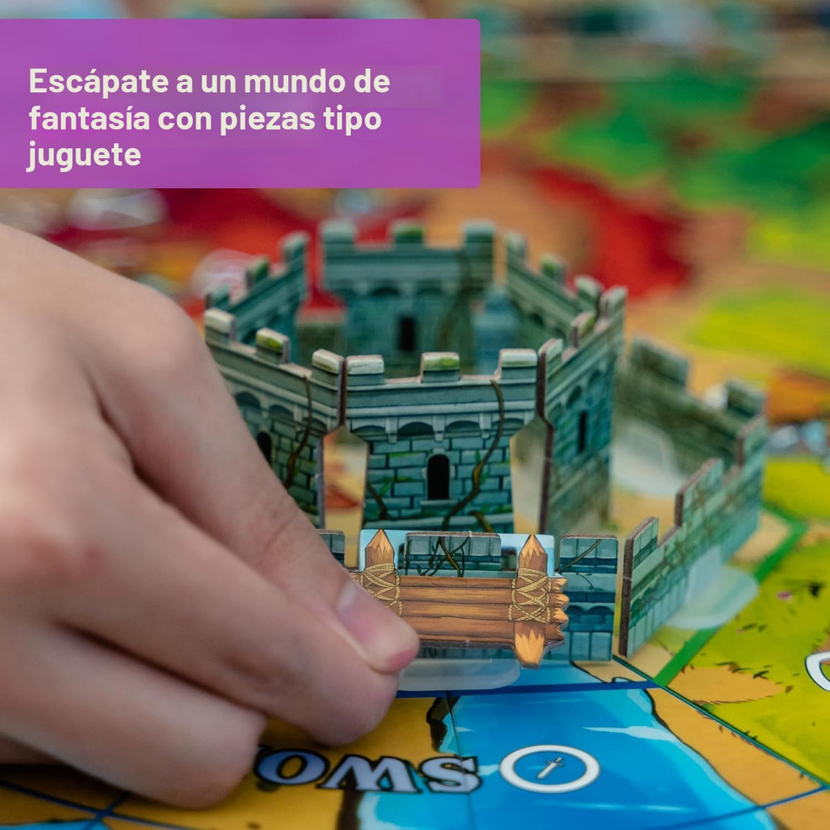 Fireside Games Castle Panic 2ª edición - Juego de mesa de fantasía