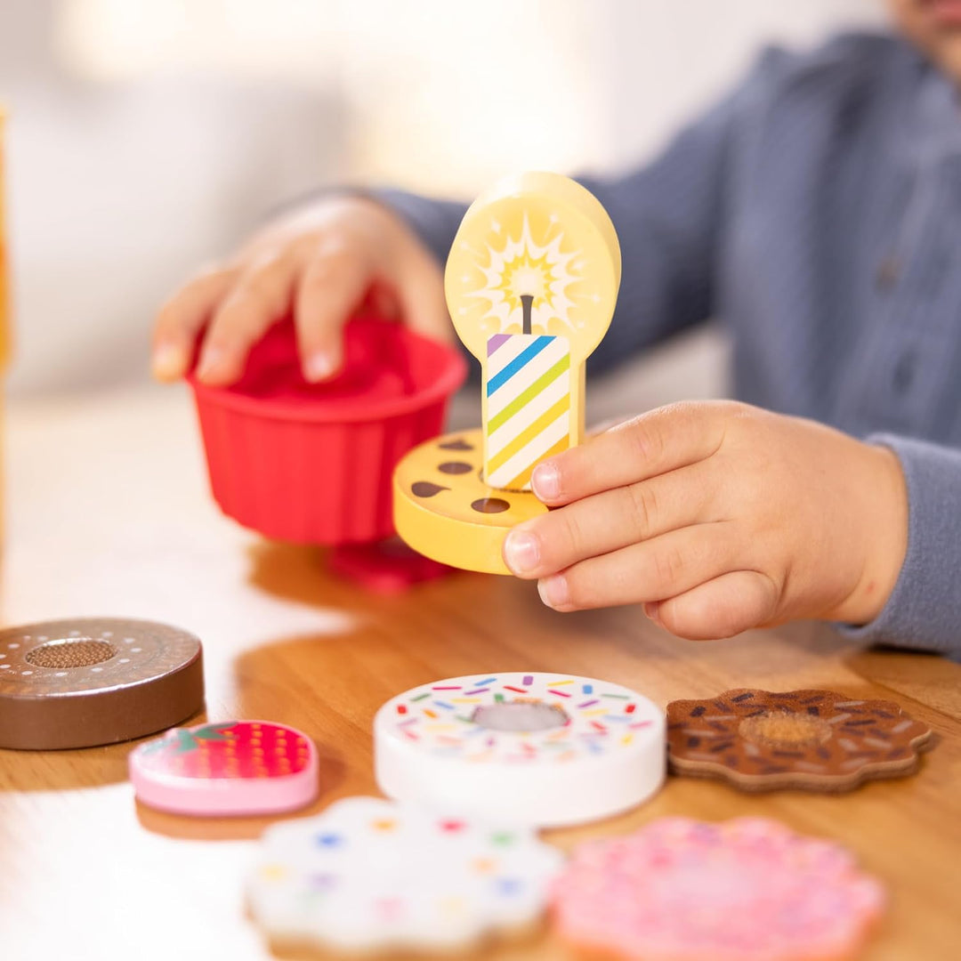 Melissa & Doug Play to Go Paquete de 2: Pastel y Galletas y Helado,...