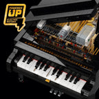 LEGO Ideas Grand Piano 21323 - Juego de construcción de modelos para adultos, kit coleccionable de decoración del hogar, regalo para amantes de la música con funciones motoras y de potencia