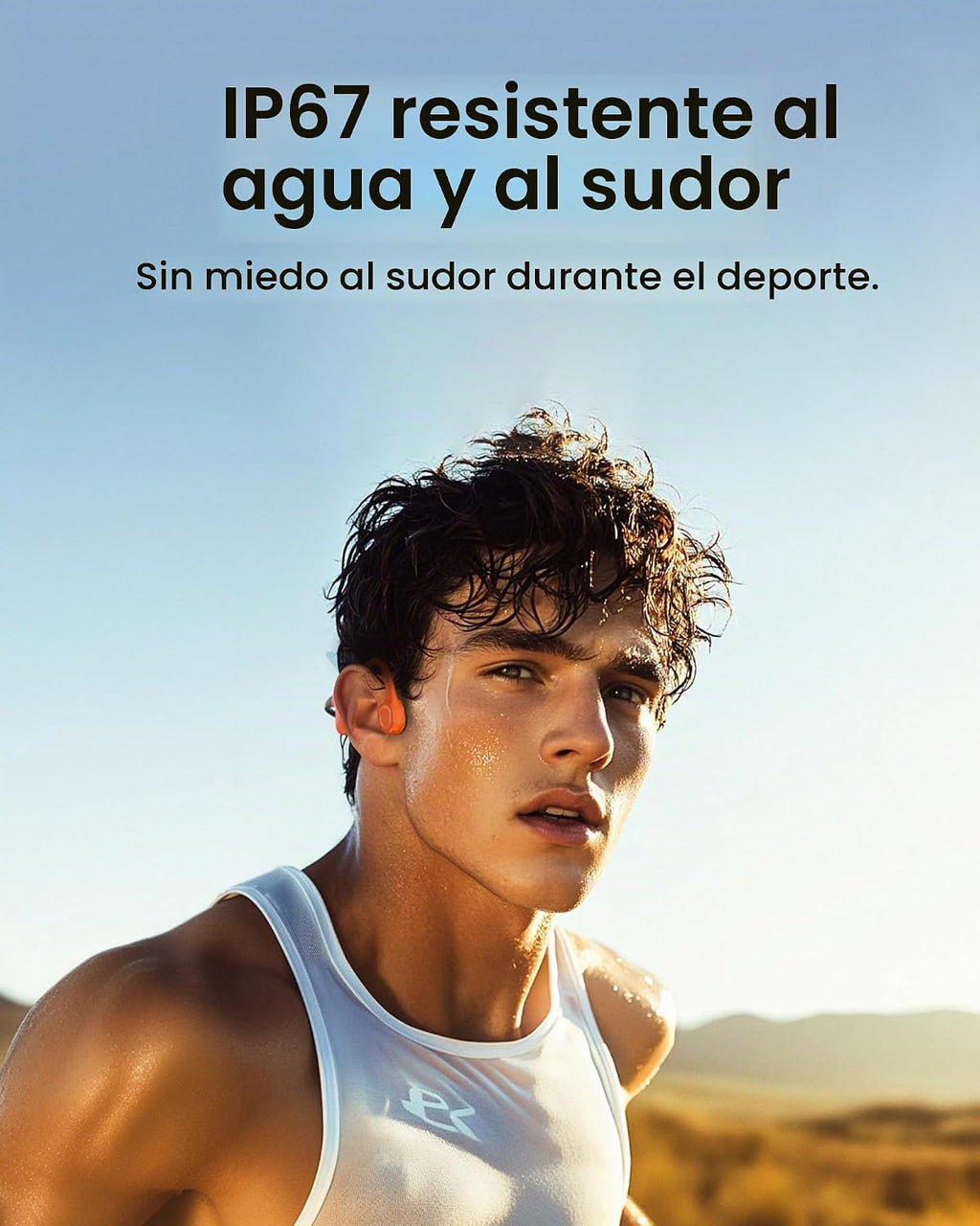 mojawa Aerra IP67 Auriculares deportivos Bluetooth con conducción ósea