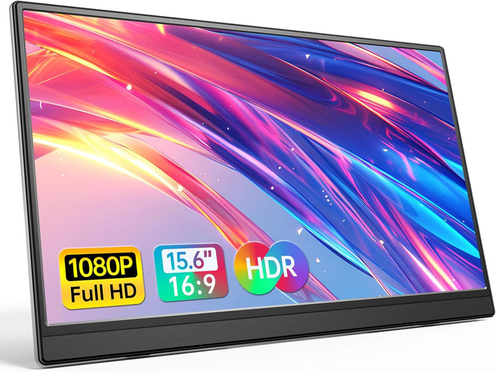 Monitor portátil Anyuse FHD IPS USB-C HDMI de 15.6" | 1080P 60H...