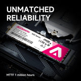 Acclamator Unidad interna de estado sólido SSD NVMe M.2 2280 PCIe G...