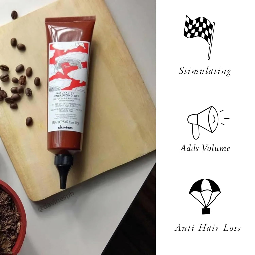 Davines Naturaltech - Gel energizante, revitaliza el cabello fino y...