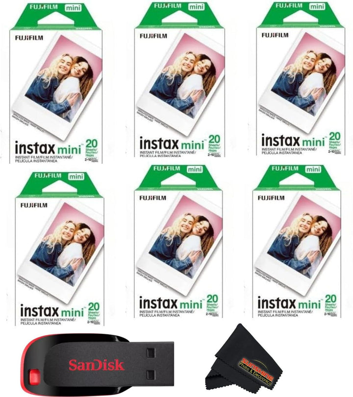 Fujifilm Instax mini película instantánea de luz diurna (paquetes i...