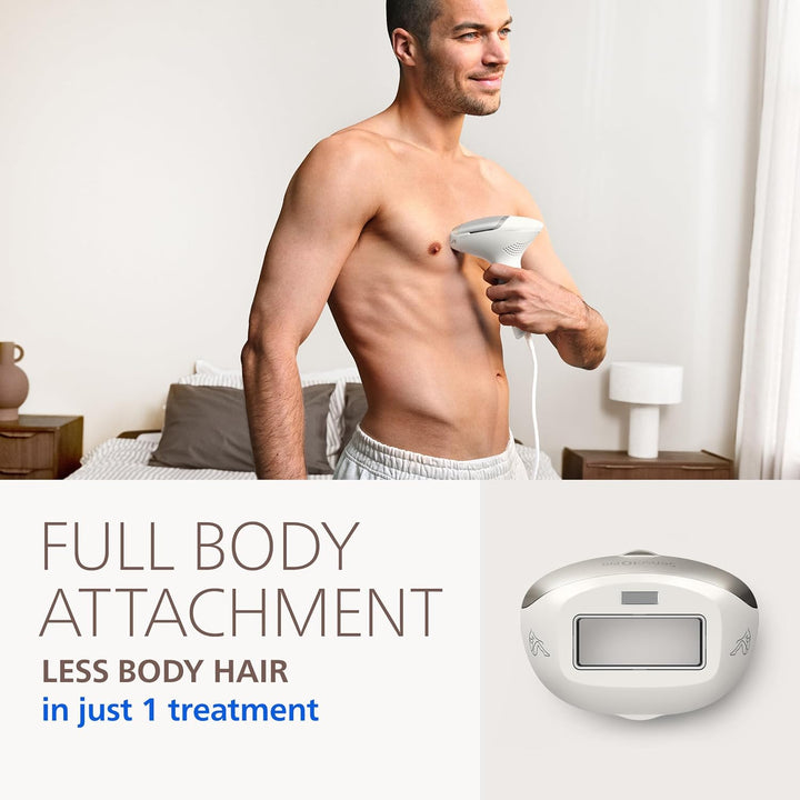 Philips Lumea IPL - Depilación láser tipo salón para mujeres y homb...