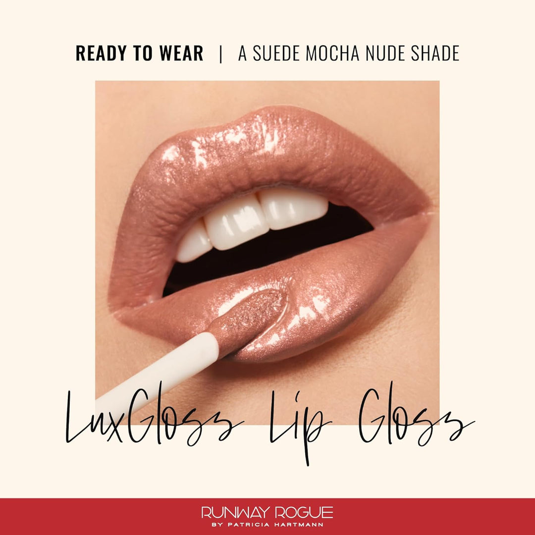 Runway Rogue LuxGloss Brillo de Labios, Brillo de Labios Gamuza Bri...