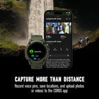 COROS Nomad - Reloj inteligente con GPS para exteriores, batería de 22 días, pesca