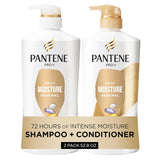 Pantene Juego de champú y acondicionador, renovación diaria de la h...