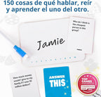 Answer This - Friends - ¿Qué tan bien conoces a tu familia y amigos? - Juego de cartas para fiestas divertido para adolescentes y adultos - Gran iniciador de conversación