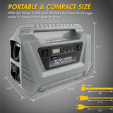 Wagan EL7316 Pantalla digital Dual AC DC 120V 12V Compresor de aire...