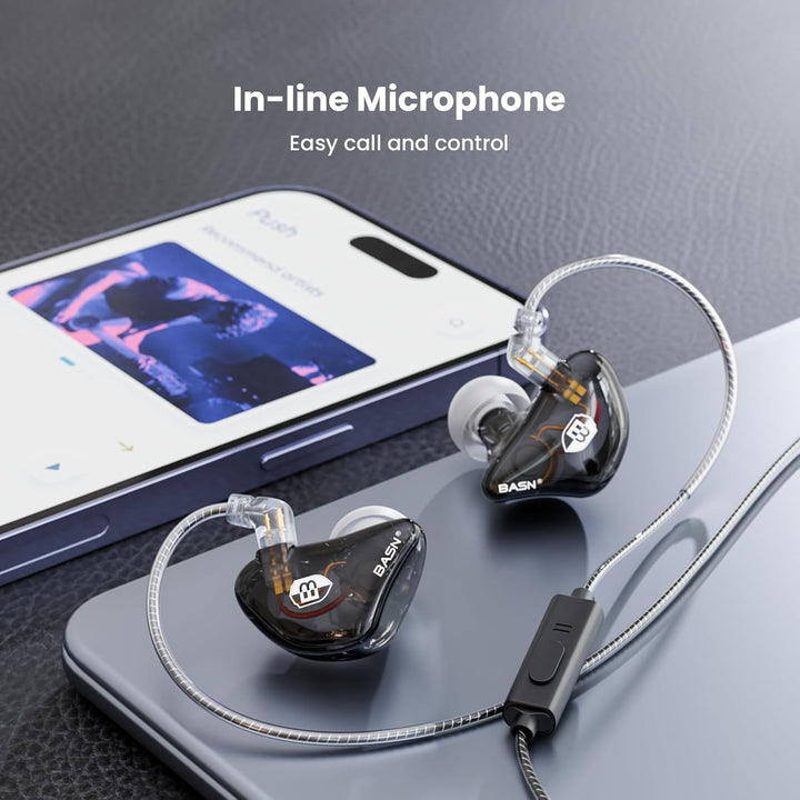 BASN Bsinger - Auriculares profesionales de monitoreo in-ear, auric...