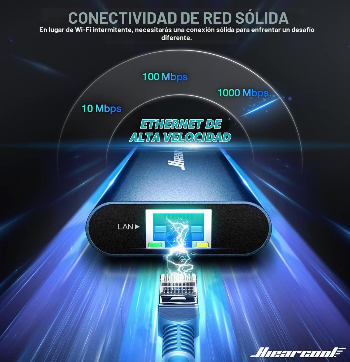 Hiearcool, UCN3610, hub USB 3.0